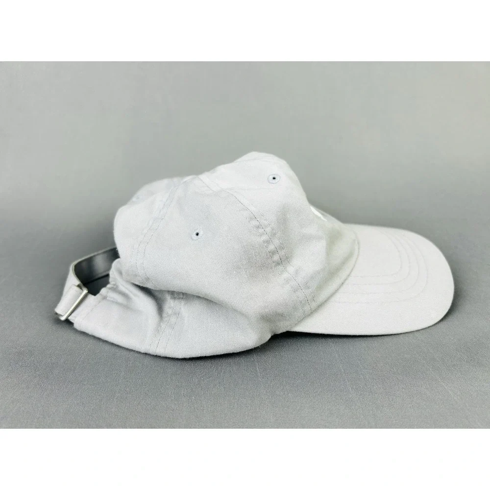 The North Face Bear Adult Light Grey‎ Adjustable Hat Strapback Cap